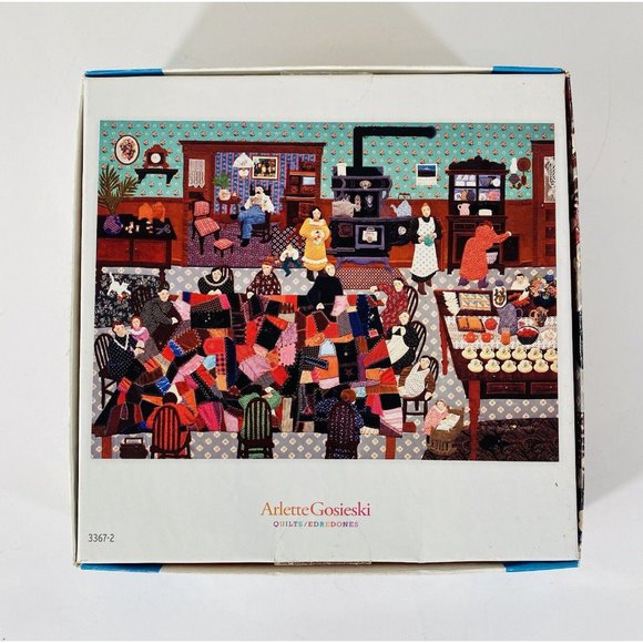 Quilts Jigsaw Puzzle 1000 Pcs Complete Arlette Rose Gosieski Crafts Sewing - Picture 3 of 6